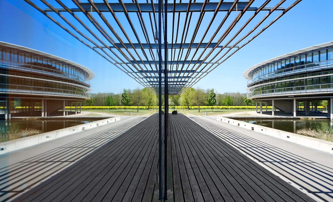 Gymnasium Flöha hochwertige Architekturfotografie