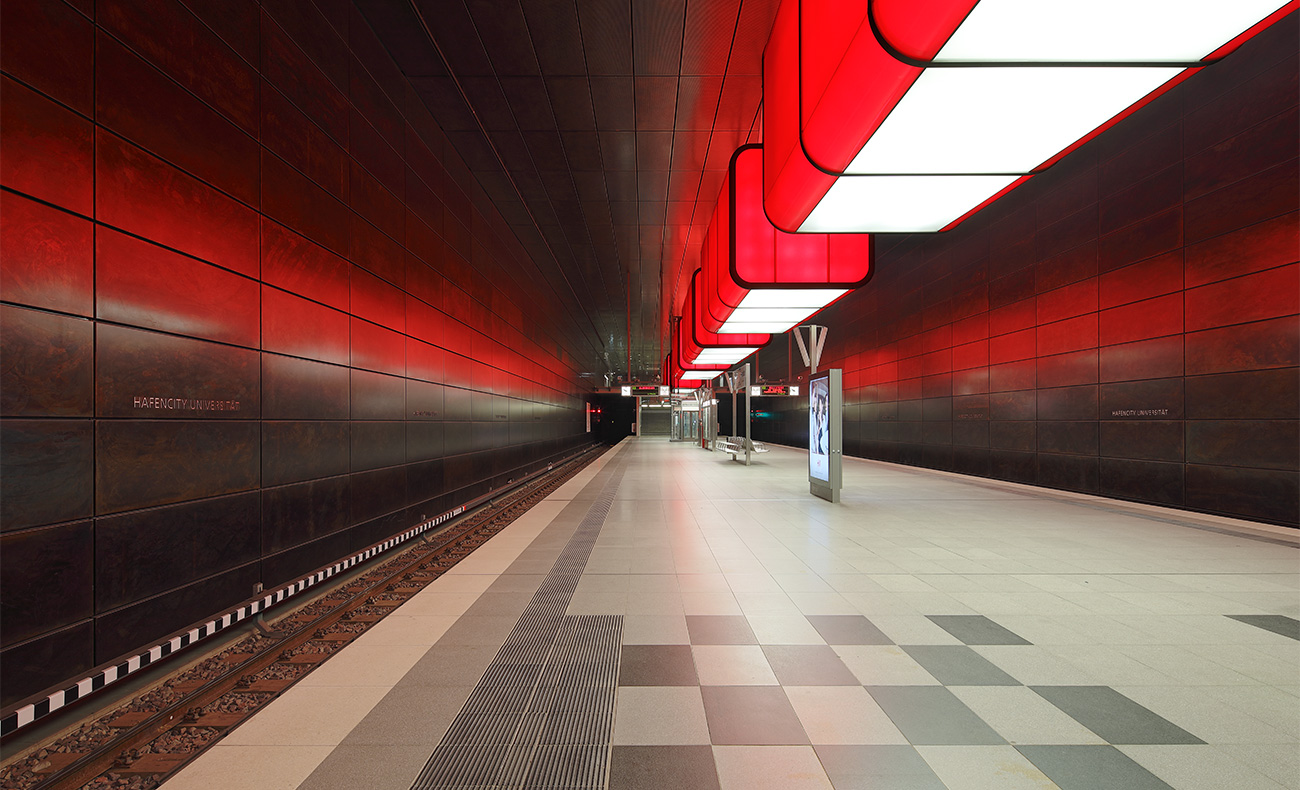 U4 HafenCity Universität Architekturfotografie Hamburg